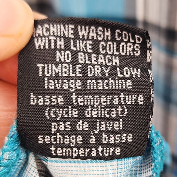 Men's Kuhl Short Sleeve Button Up Blue Large - Picture 11 of 11